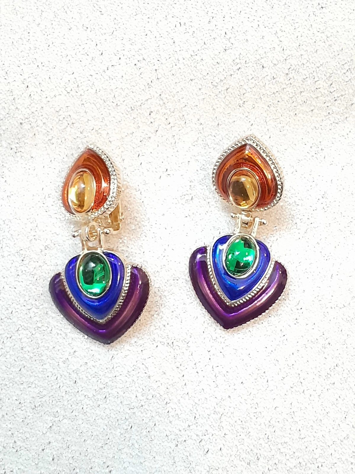 Inspired Yves Saint Laurent Dior 90'S Design New Custom Jewellery Earrings