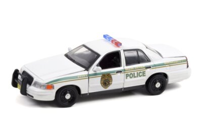 MIAMI PD 2001 FORD CROWN VICTORIA POLICE INTERCEPTOR 1/43 scale