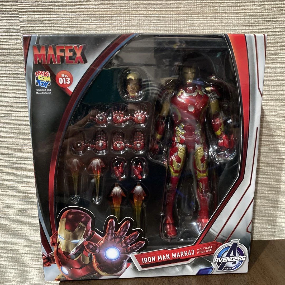 MAFEX IRON MAN MARK43 Avengers/Age of Ultron Medicom Toy Painted