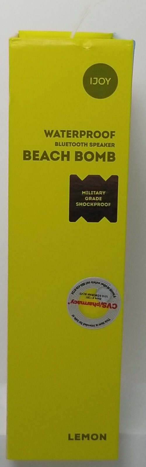 ijoy waterproof bluetooth speaker beach bomb