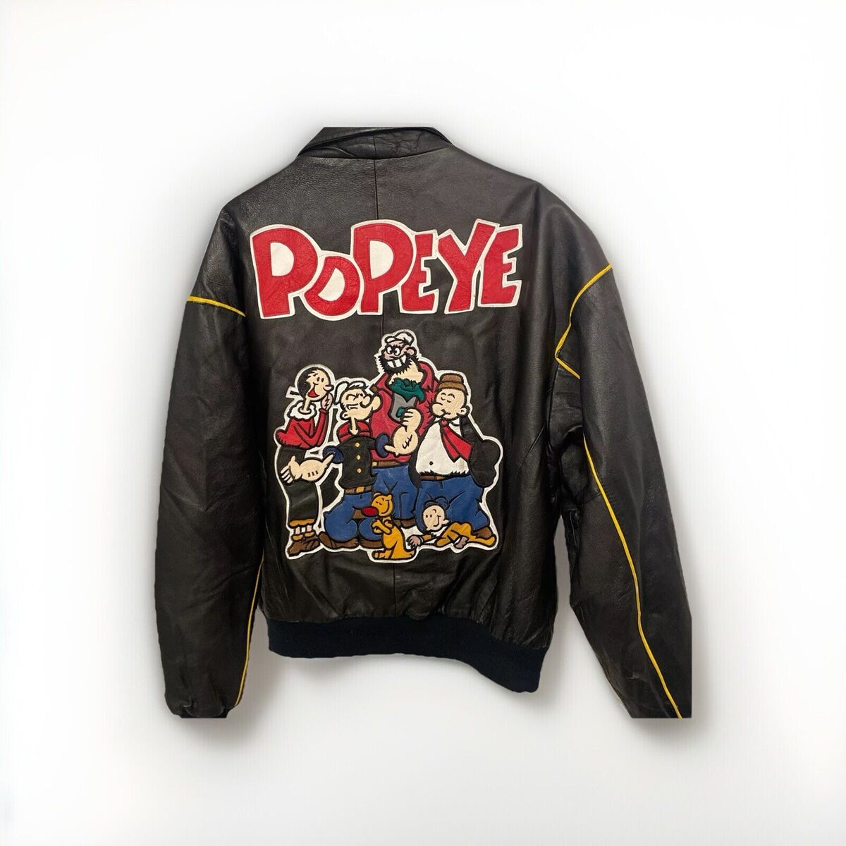 MONTANA TOONS レザージャケット POPEYE ポパイ スタジャン MONTANA TOONS レザージャケット POPEYE ポパイ スタジャン