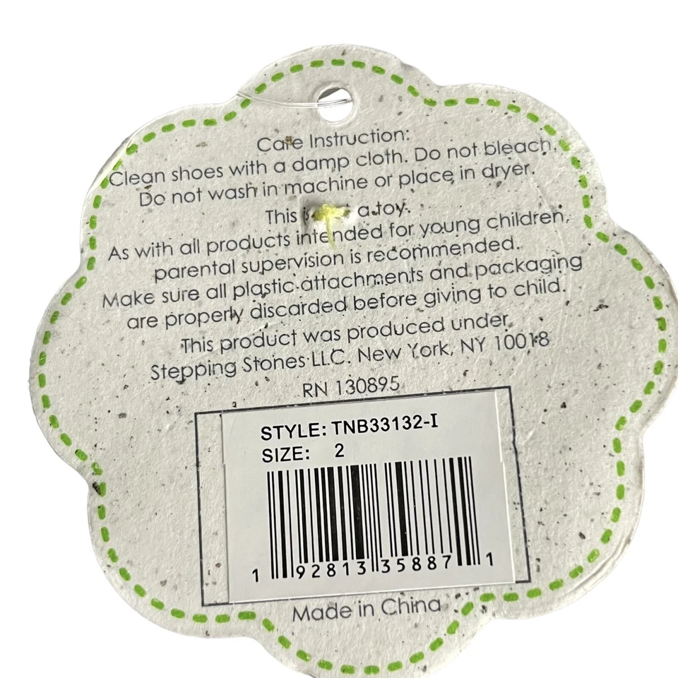 First Steps Faux Fur Infant Booties Baby Shoes Size 3-6 Months Gray New W/Tag - Image 4 of 4