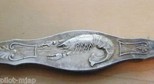 Art Krupp Berndorf  Silver Lobster Pick / Fork 8-1/2" long