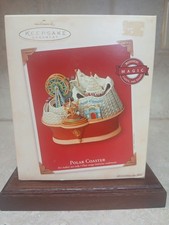 Hallmark Polar Coaster 2003 Magic Movement Lights  Sound Brand New