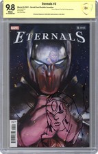 Eternals #5C Ribic 1:25 Variant CBCS 9.8 Witnessed Sig Esad Ribic 2021