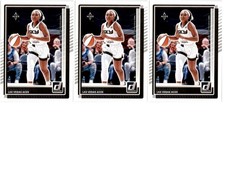 (3) 2025 Donruss WNBA #37 Dana Evans Las Vegas Aces Card Lot