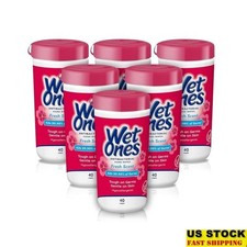 Antibacterial Hand Wipes Hypoallergenic 240 Count Fresh Scent Gentle Clean New