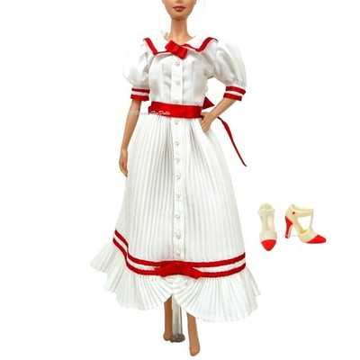 Barbie Fashion Coca Cola Summer DayDreams Plissee Kleid Puppe nicht enthalten
