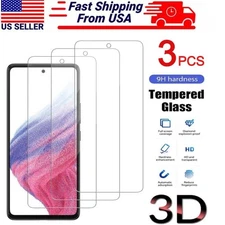 3-Pack Premium 9H Tempered Glass Screen Protector For NEW Samsung Galaxy A36 5G