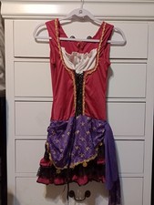 Leg Avenue Womans Gypsy Fortune Teller Halloween Costume Dress Size Jr. M/L