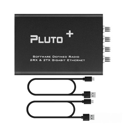 PLUTO+ SDR Transceiver Radio 70MHz-6GHz SDR for Gigabit Ethernet Micro SD Card