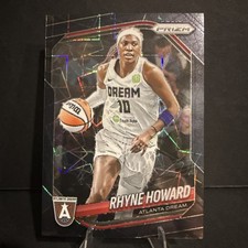 RHYNE HOWARD 2025 PANINI PRIZM WNBA BLACK VELOCITY PRIZM /39 ATLANTA DREAM #11