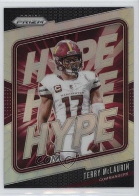 2024 Panini Prizm Hype Silver Prizm Terry McLaurin #12 11nu