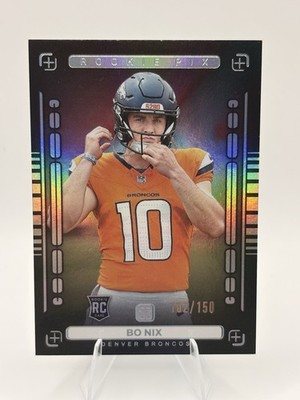 2024 Panini Photogenic - Rookie Pix Bo Nix #18 Silver /150 (RC)