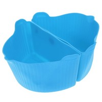 2 Pcs Silikoneinsatz HeißLuftfritteuse Silikonauskleidung FüR Die