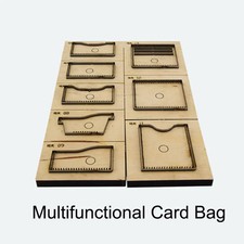 Wallet Die Cut Mold Multifunctional Japanese Steel Diy leather Crafts Punch