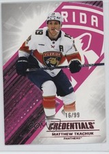 2024-25 Upper Deck Credentials Pink 16/99 Matthew Tkachuk #19 jg3