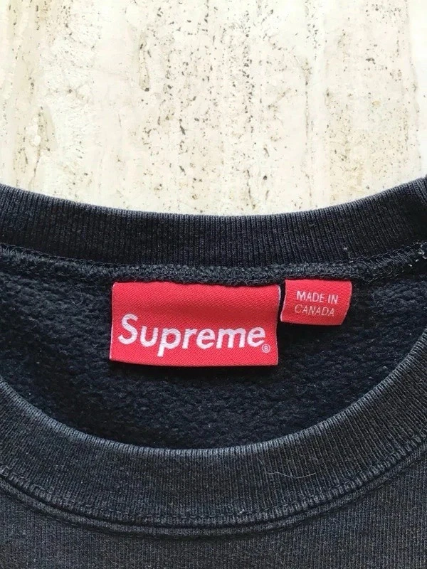 Supreme Size M Warmup Crewneck Sweatshirt 2019 - Photo 4/4