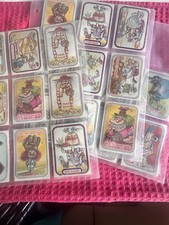 Lot de cartes autocollantes vintage Donruss Baseball Super Freaks 1973