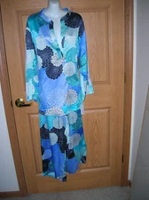 NATORI - "BOTANIC MELODY" PATTERN - STUNNING!  MULTI COLOR - SIZE 2X - NWT!!