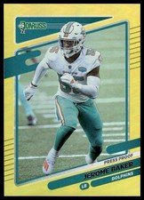 2021 Donruss - Press Proof Premium #67 Jerome Baker Miami Dolphins NM+
