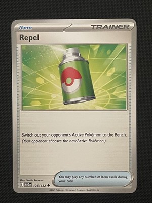 Pokémon - Repel - MEG 126/132 - Trainer - English - Near Mint