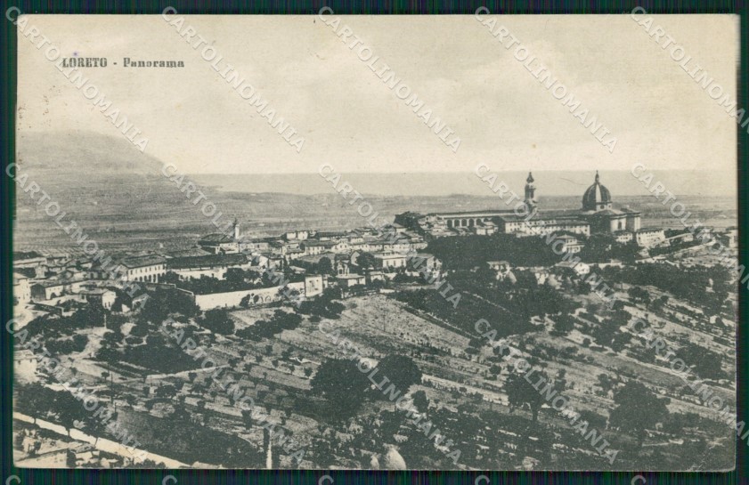 Ancona Loreto ANGOLINO SCOLLATO cartolina KVM0273