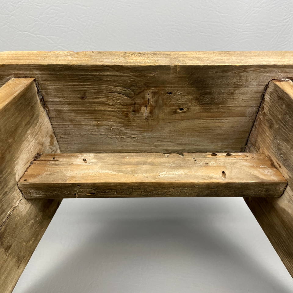 VTG Rustic Wooden Riser 10" Farmhouse Display Stand | eBay