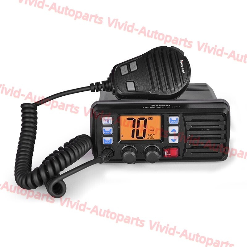 Nuevo RS-507M VHF Radio Marina GPS DSC 25W Transceptor Marino IP67 Radio Barco