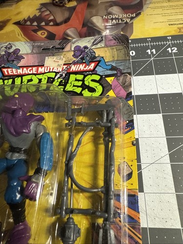 TMNT 1988 Foot Soldier MOC First Release Ninja Turtles Limited Run VHTF - Picture 5 of 22