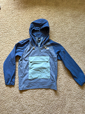 The North Face Men s Class V Pullover Fanorak Packable Jacket Blue NF0A5338