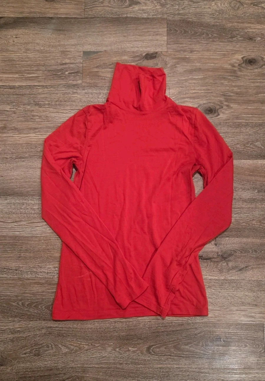 Outdoor Voices Shirt Women's small Red Merino Wool Base Layer Top Long Sleeve
Opens in a new window
