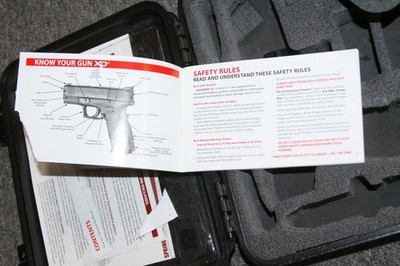 Factory Early Springfield Armory XD45 XDM OEM Hard Gun Case Box Paperwork