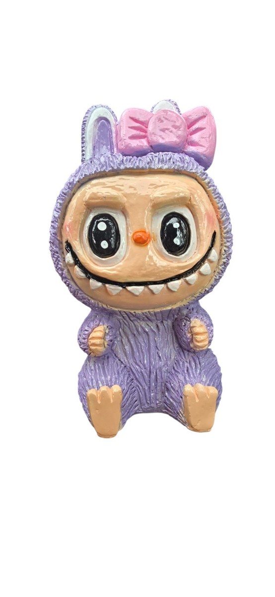 Labubu Piggy Coin Bank. Handmade.. Large Size. (more colors