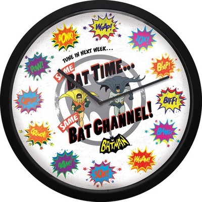 DC Batman - Wall Clock - BAT TIME [New Toy] Collectible, Clock