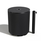 Outdoor Patio Side Table Umbrella Base, Patio Umbrella Base Stand 1Pc Black C