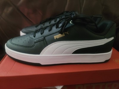  PUMA Caven 2.0 Men's Low Top Athletic Sneaker Black/White/Gold 392290 02 DEAL!