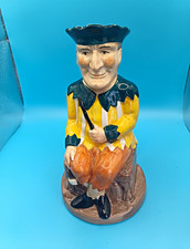 Royal Doulton Toby Jug "Toby" Ceramic Multicolour Glossy, Made in England