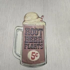 Vintage Style Tin Metal Sign "Rootbeer Floats"