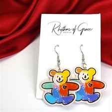 Teddy Bear Earrings - Whimsical Charm for the Young at Heart NWT Jewelry