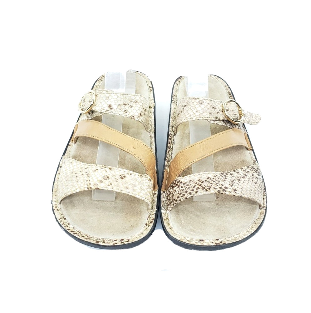 Alegria Colette Python Leather Sandals Womens Sli… - image 4