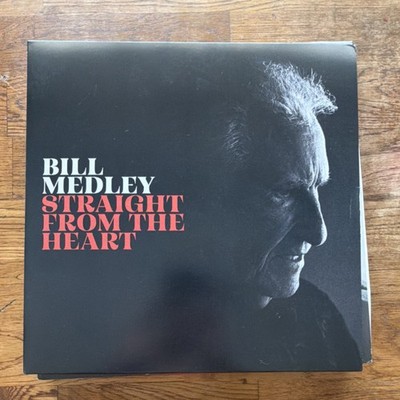 Bill Medley Straight From The Heart LP 12'' Vinyl Curb Records Black 33 RPM