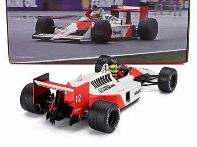 1/18 WERK83 - McLAREN - F1 MP4/4 HONDA # 12 AYRTON SENNA WINNER