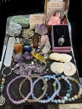 LOVELY JOBLOT CHUNKY PIECES MINERALS CRYSTALS SPIRITUAL BUNDLE GIFT SET #3