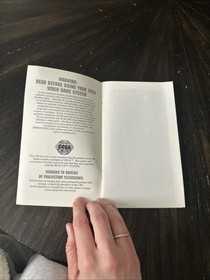 Sega CD Manual Only Microcosm Psygnosis W/Reg Card