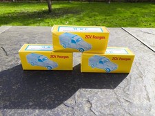 1/43 JRD RÉÉDITION 1985 CITROËN 2CV FOURGON LOT 3 BOITES VIDES EMPTY BOXES EXC