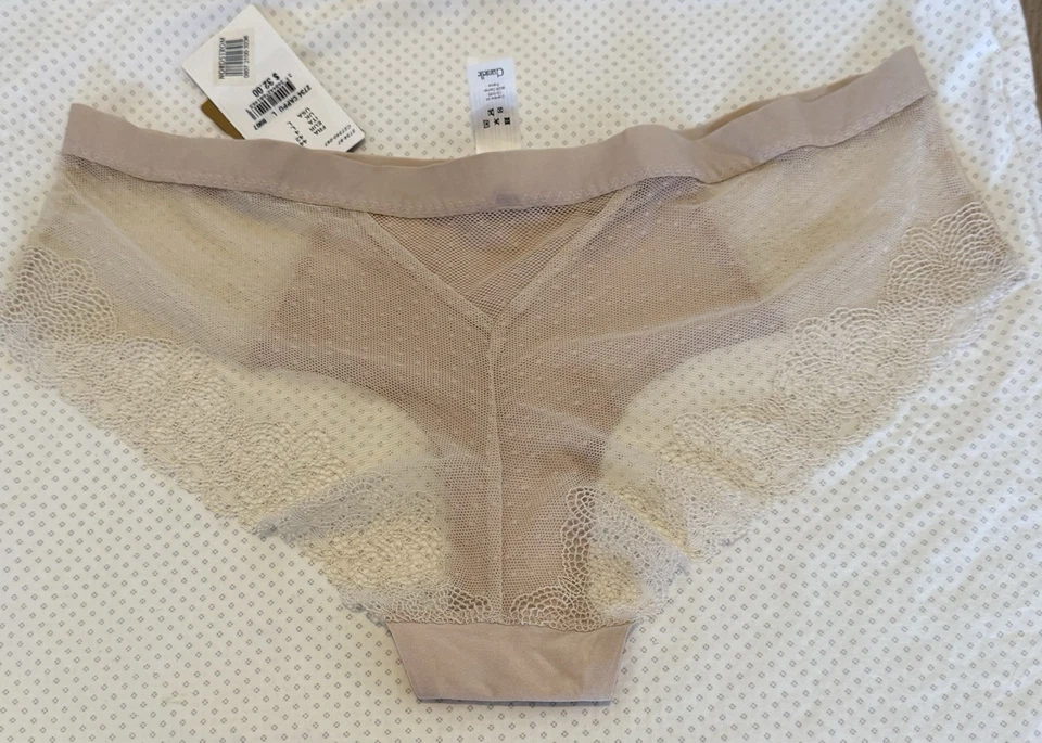 Panty Chantelle NUEVO CON ETIQUETAS LE MARAIS Cappuccino Desnudo Hipster Talla L NUEVO CON ETIQUETAS Foto 4 de 4