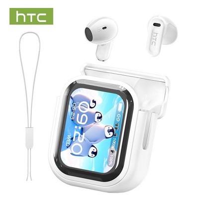 1x HTC NE20 Sleep Wireless Earbuds Bluetooth Headset TWS AI Translator Earphone