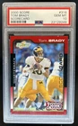 2000 Score Tom Brady Scorecard Rookie RC #/2000 Wolverines PSA 10 GEM MINT