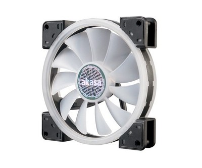 4710614538962 Akasa Vegas TLY Computergehäuse Ventilator 14 cm Schwarz, Durchsch